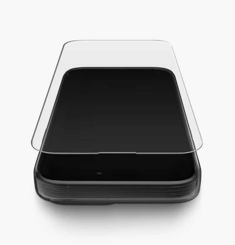 يونيك اوبتكس فيفد واقي شاشة زجاجي شفاف لهاتف ايفون (2023) 6.1
