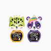 Clementoni Crazy Chic Nail Polish Orange and Purple