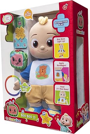 CoComelon Boo Boo JJ Interactive Plush Learn & Play 