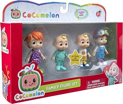 CoComelon Family 4 Figure Pack Fun 