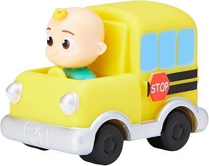 CoComelon JJ Mini School Bus Fun Toy for Kids - Yellow CoComelon JJ Mini School Bus Fun Toy for Kids - Yellow