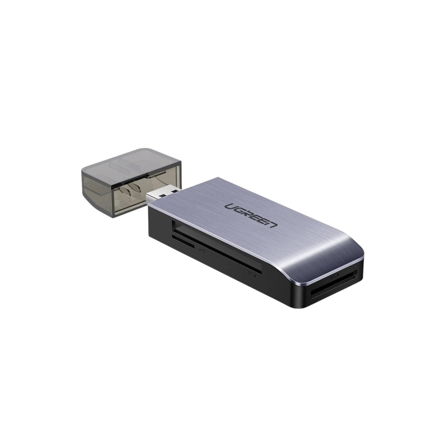 UGREEN قارئ كروت 4 في 1 USB 3.0 – TF/SD/CF/MS بسرعة 5Gbps