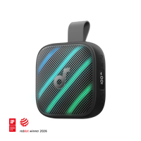 Anker soundcore Boom Go 3i Portable Bluetooth Speaker with Powerful Bass Black