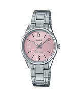 Casio LTP-V005D-4B Stainless Steel , Woman Watches