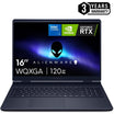 Dell Alienware 16 Aurora 16" IPS WQXGA (QHD+) (2560 x 1600) @120Hz 100% sRGB, Intel Core 7 Processor 240H, Nvidia RTX 5060 8GB GDDR7, 32GB DDR5 RAM, 1TB M.2 PCIe NVMe - (Interstellar Indigo) Gaming Laptop (3 Years Warranty)