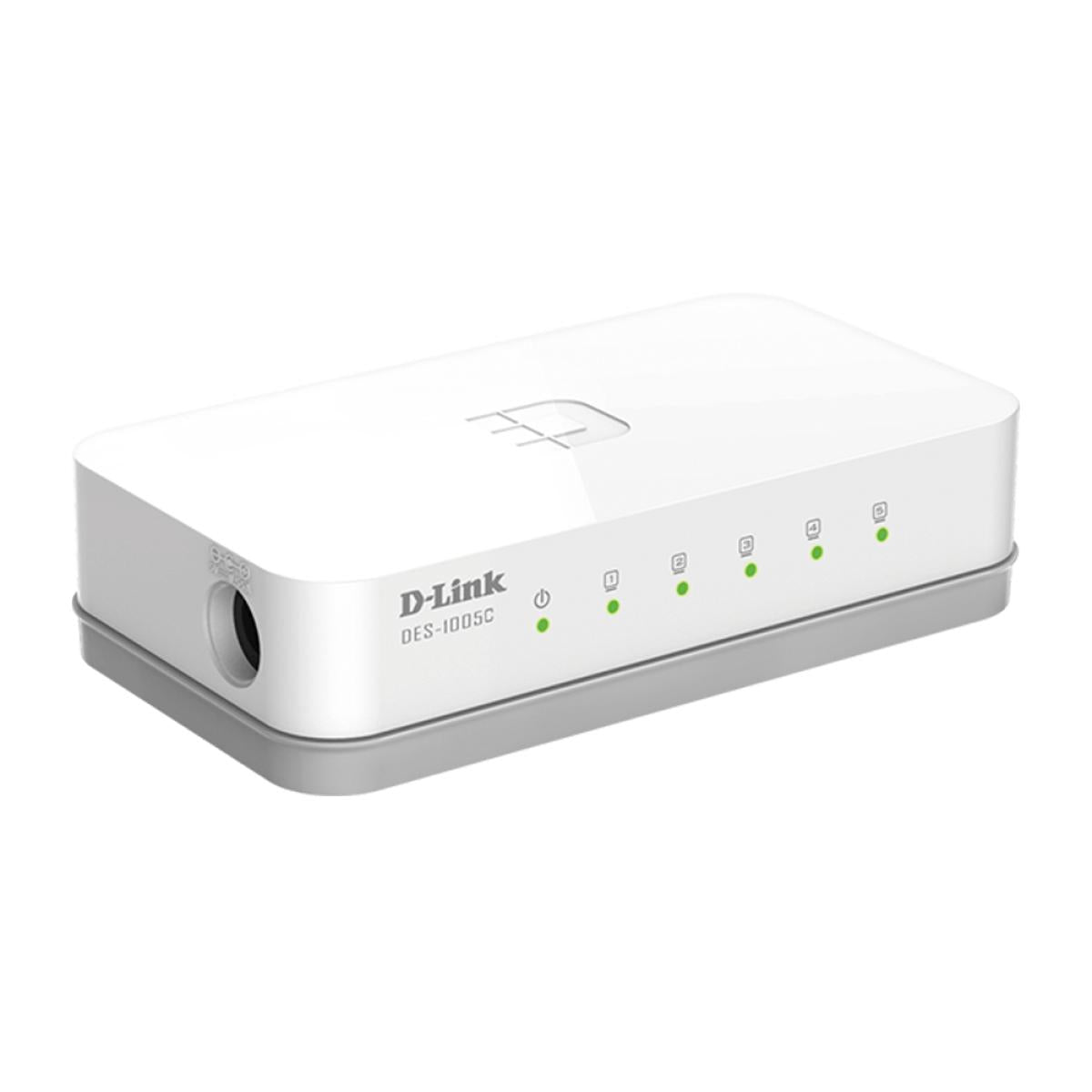 D-Link 5-Port Desktop Switch - Fast & Reliable Networking