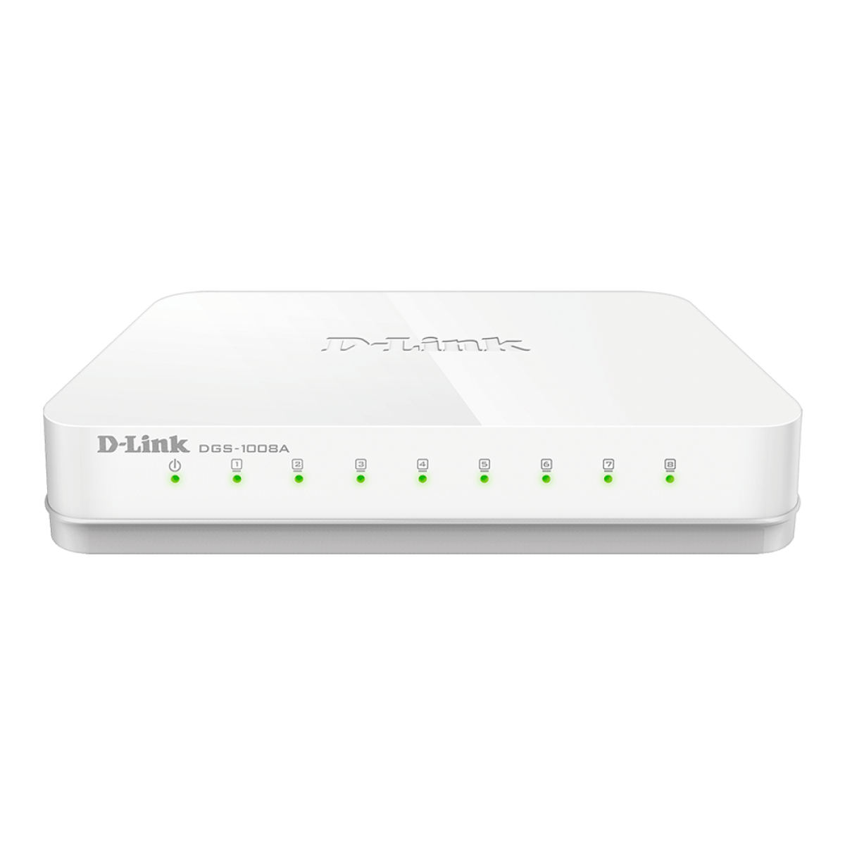 D-Link DGS-1008A مفتاح شبكة جيجابت 8 منافذ