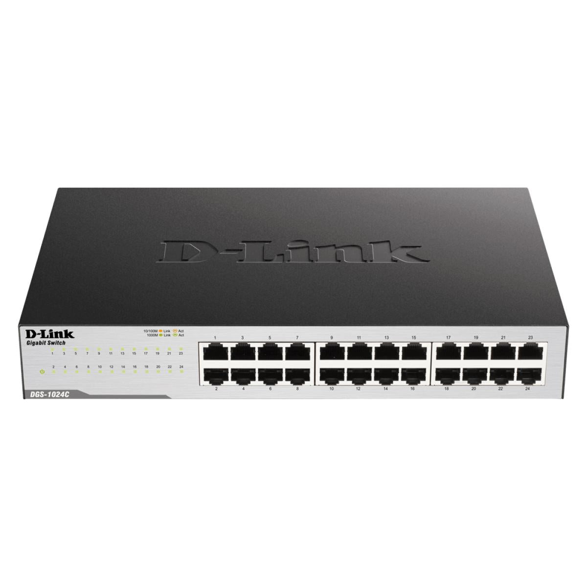 D-Link DGS-1024C 24-Port Gigabit Unmanaged Switch D-Link DGS-1024C 24-Port Gigabit Unmanaged Switch