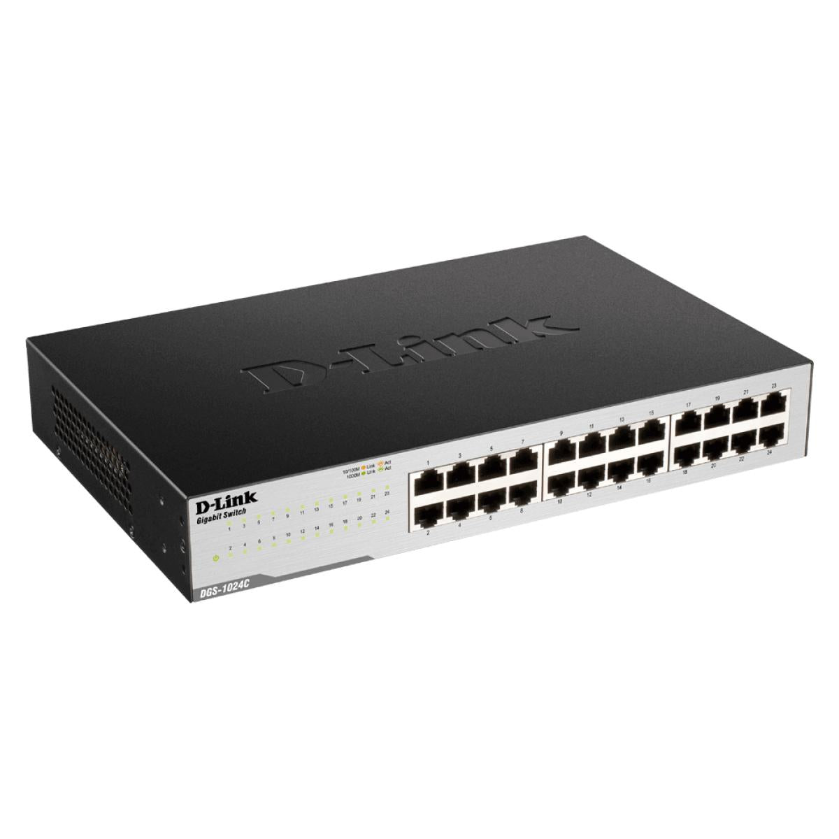 D-Link DGS-1024C 24-Port Gigabit Unmanaged Switch D-Link DGS-1024C 24-Port Gigabit Unmanaged Switch