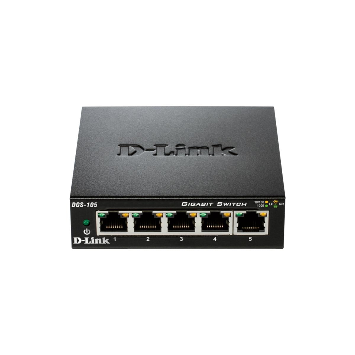 D-Link Gigabit محول سطح المكتب ذو 5 منافذ - أداء عالي
