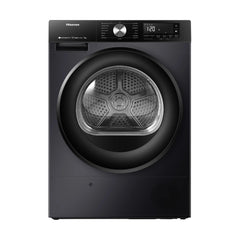 Hisense 9kg Tumble Dryer, 16 Programs, ConnectLife Wi-Fi, Titanium – DH3S902BT