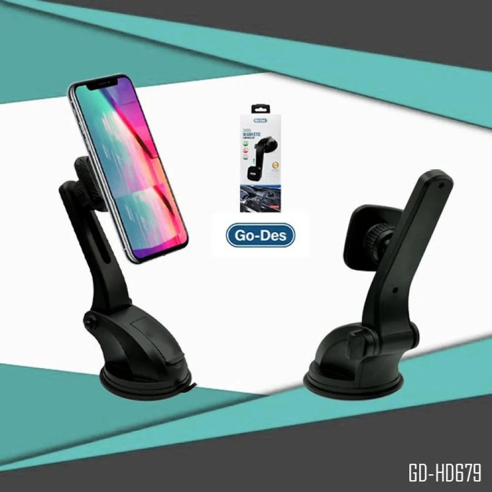 Go-Des Magnetic Car Phone Holder - Black Go-Des Magnetic Car Phone Holder - Black