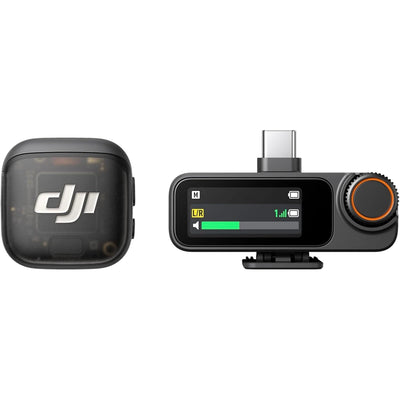 DJI Mic 3 (1 TX + 1 RX) Wireless Lavalier Microphone