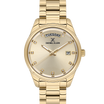 Daniel Klein DK.1.13718-2 Women's Analog Watch - Golden Dial, Gold Steel
