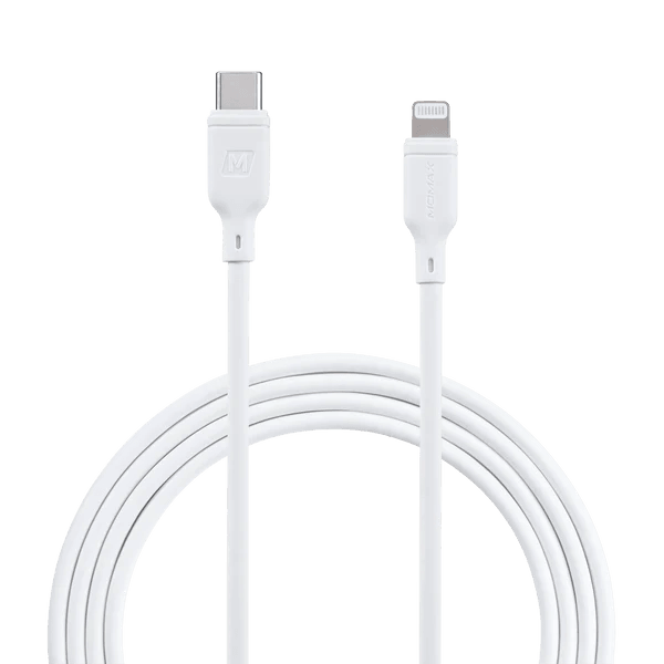 Momax Zero USB-C to Lightning Cable 2m for Fast Charging - Black & White Momax Zero USB-C to Lightning Cable 2m for Fast Charging - Black & White