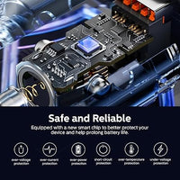 شاحن سيارة Philips 60W USB-C مزدوج 20V – بدون كابل