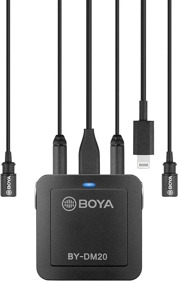 BOYA BY-DM20 – Dual-Channel Recording Kit for Pro Audio BOYA BY-DM20 – Dual-Channel Recording Kit for Pro Audio