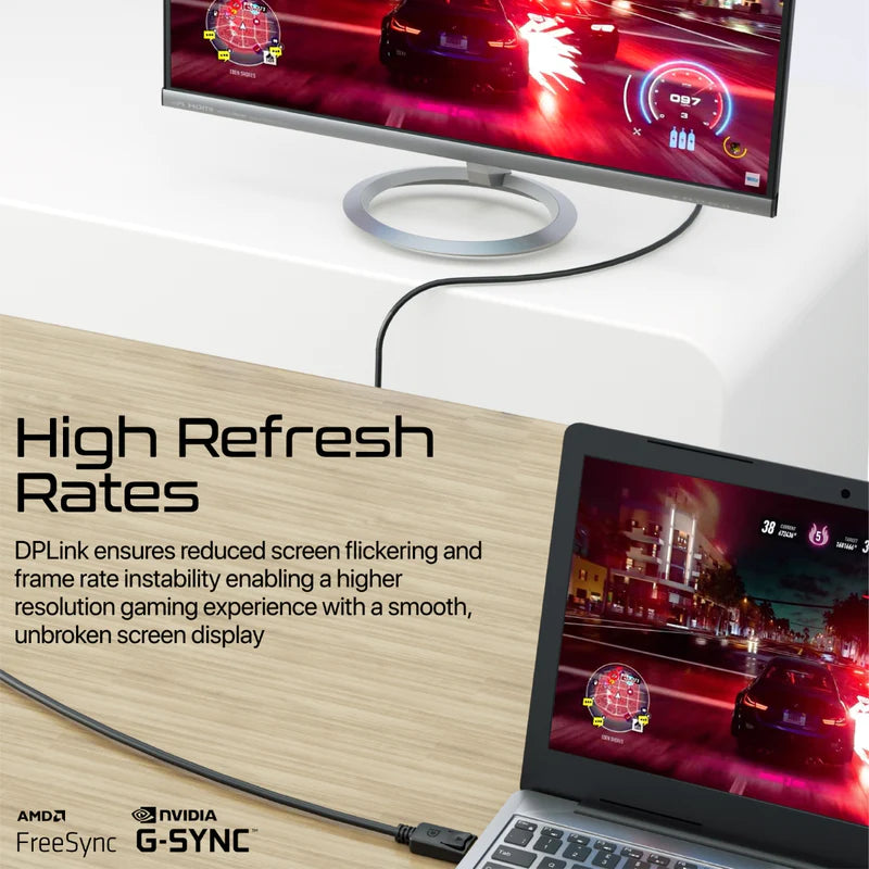 PROMATE 8K@60Hz High-Definition DisplayPort Cable