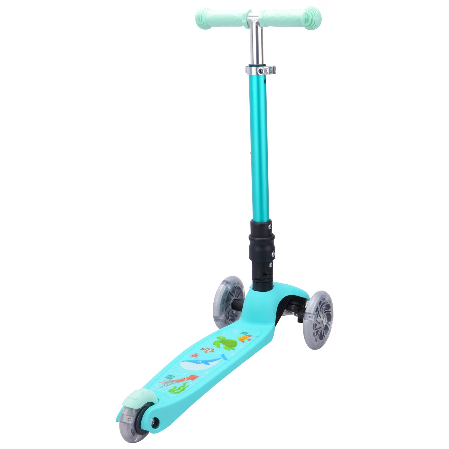 Boldcube – Three Wheel Scooter Teeny | Ocean Aqua | Ages 3-8 Boldcube – Three Wheel Scooter Teeny | Ocean Aqua | Ages 3-8