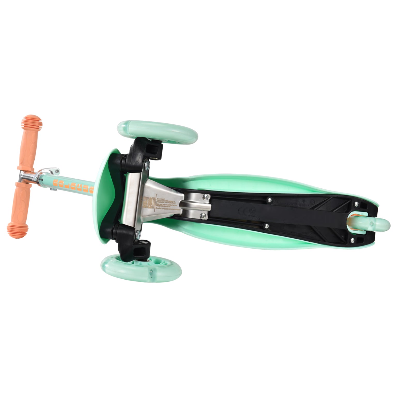 Bold Cube - Three Wheel Scooter Teeny - Mint - Age 3-6 Bold Cube - Three Wheel Scooter Teeny - Mint - Age 3-6