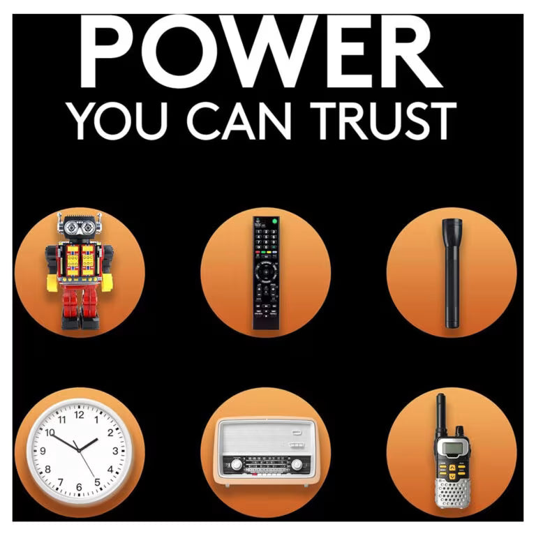 شاحن بطاريات Duracell Ion Speed 1000 مع 8 بطاريات