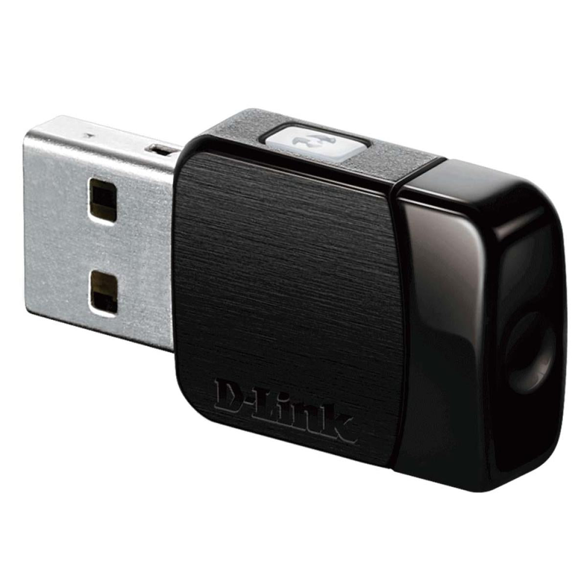 D-Link AC600 MU-MIMO USB Adapter - Dual-Band Wireless D-Link AC600 MU-MIMO USB Adapter - Dual-Band Wireless
