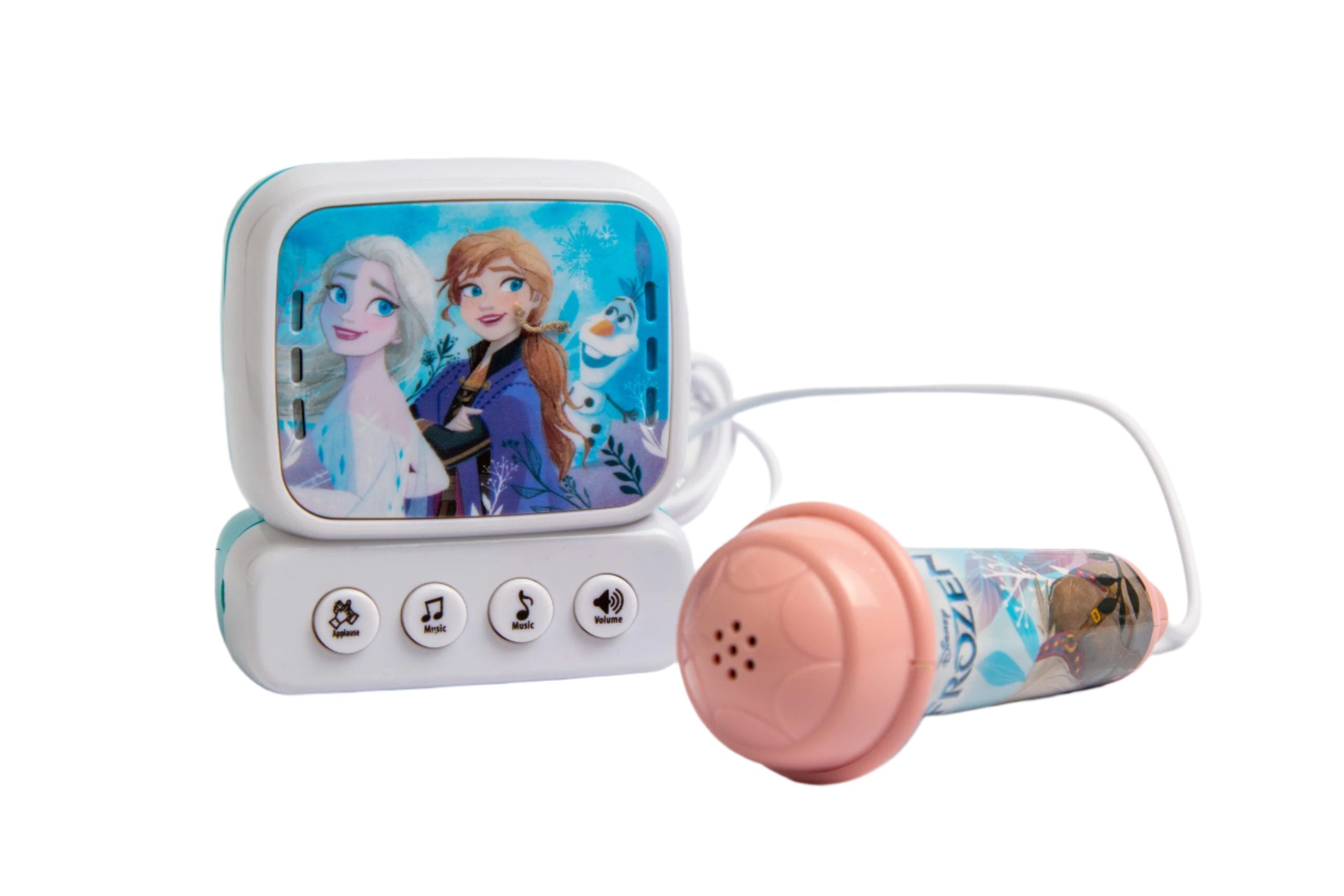 Disney Frozen Mini Karaoke Machine with Belt Hook | Fun for Kids