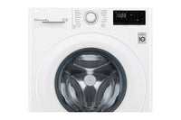 LG Front Load Washing Machine 8kg 1200RPM Steam White (F2V3PYP3WE)