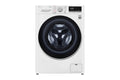 LG Front Load Washing Machine 8kg - AI Direct Drive, Steam, White