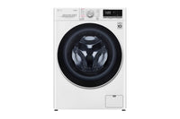 LG Front Load Washing Machine 8kg - AI Direct Drive, Steam, White