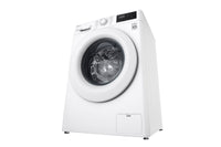 LG Front Load Washing Machine 8kg 1200RPM Steam White (F2V3PYP3WE)