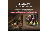 LG QNED evo AI QNED86 Mini LED 4K Smart TV 100" 120Hz (2025)