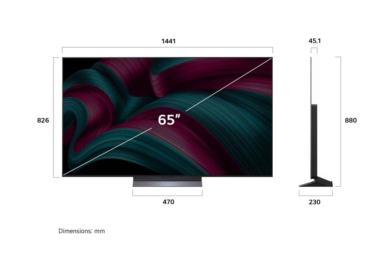 تلفزيون LG الذكي 55 بوصة UHD AI UA85 4K – جهاز تحكم عن بعد سحري بتقنية الذكاء الاصطناعي، HDR10، webOS25 (2025)