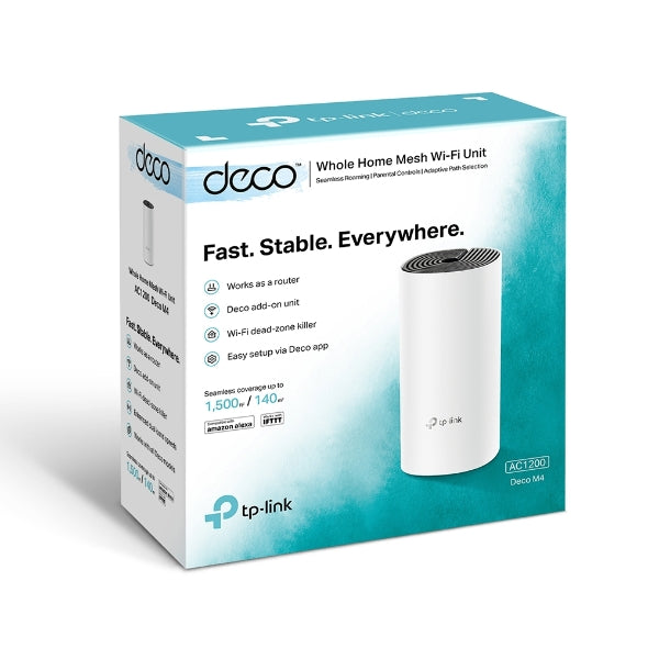 TP-Link AC1200 Whole Home Mesh Wi-Fi Unit (1-pack) - White
