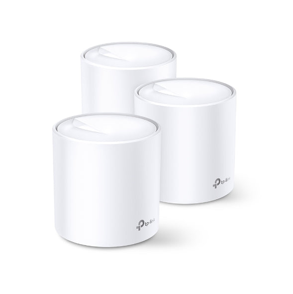 TP-Link Deco X20 (عبوة من 3 قطع) | AX1800 Wi-Fi 6 للمنزل بالكامل
