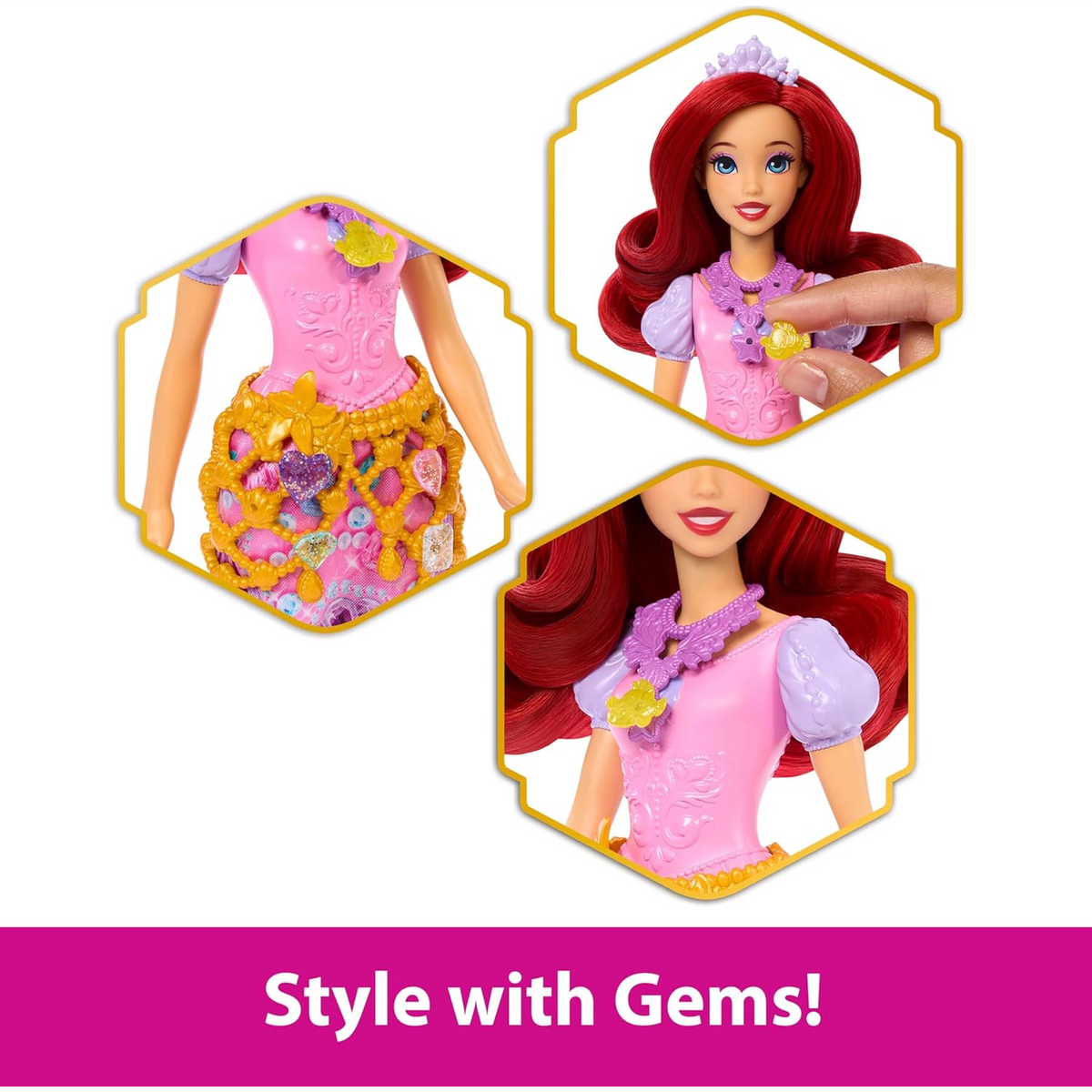 Disney Princess Fashion Doll Spin and Reveal