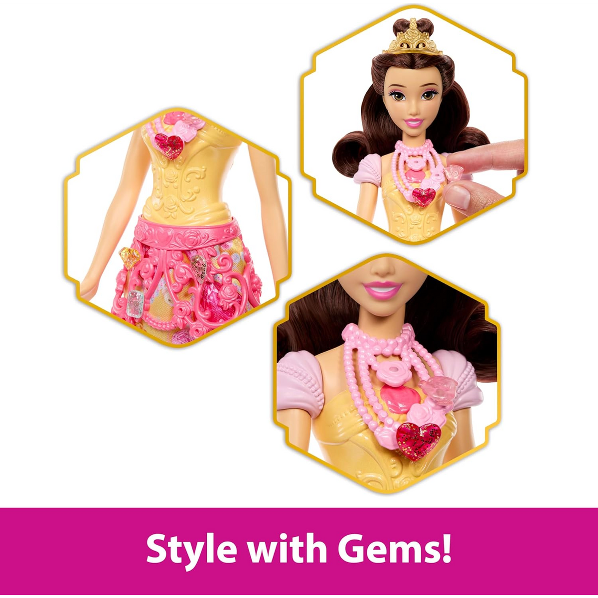 Disney Princess Fashion Doll Spin and Reveal