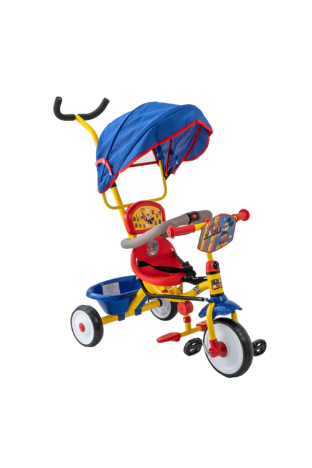 Disney Mickey Bike With Hand & Umbrella Safe & Comfortable Disney Mickey Bike With Hand & Umbrella Safe & Comfortable