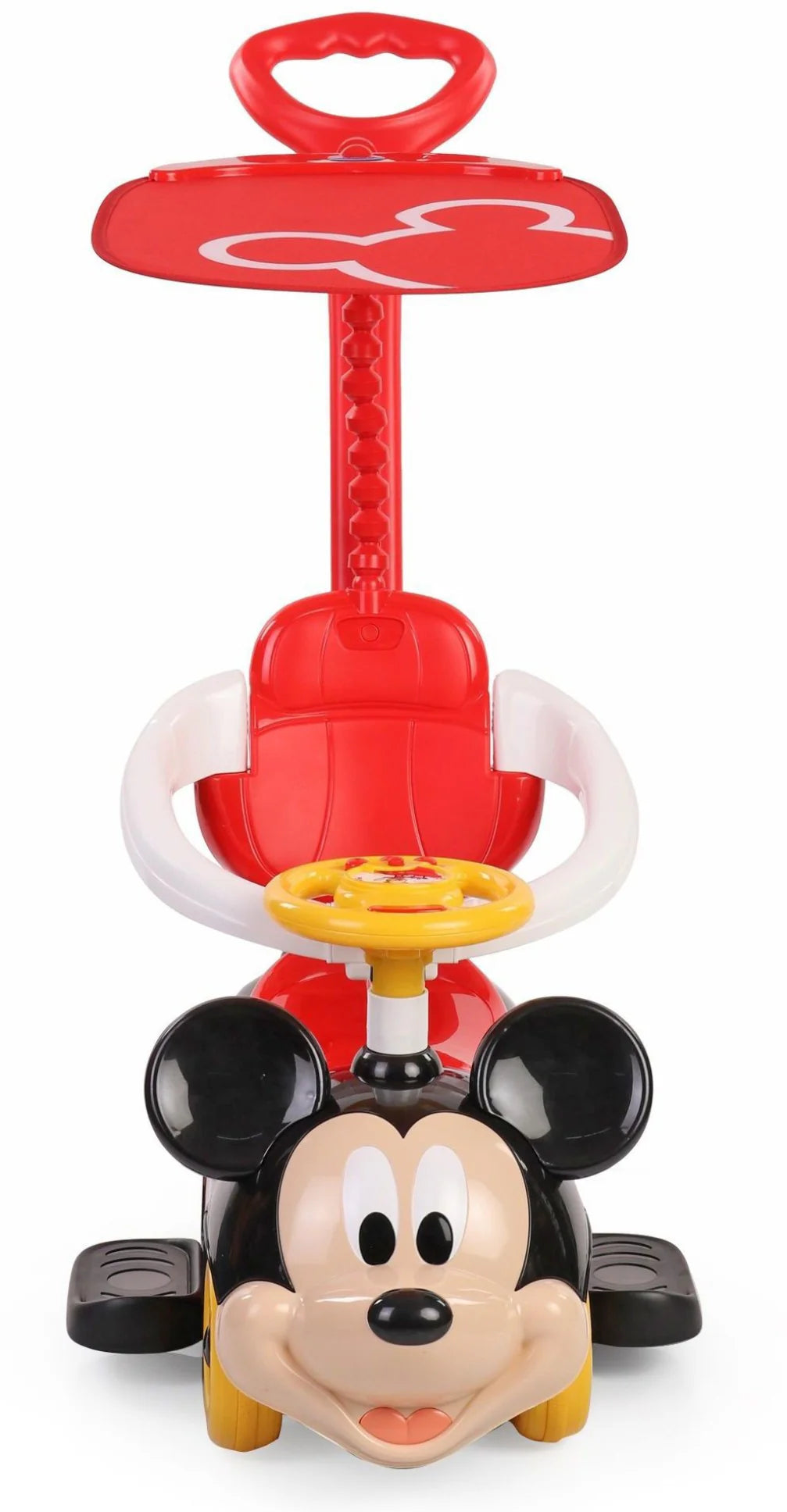 Disney Mickey Push Car with Handle & Umbrella 3-in-1 Ride Disney Mickey Push Car with Handle & Umbrella 3-in-1 Ride