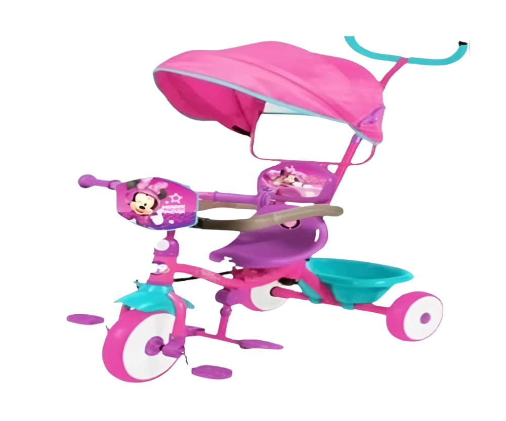 Disney Minnie Bike With Hand & Umbrella Safe & Comfortable Disney Minnie Bike With Hand & Umbrella Safe & Comfortable