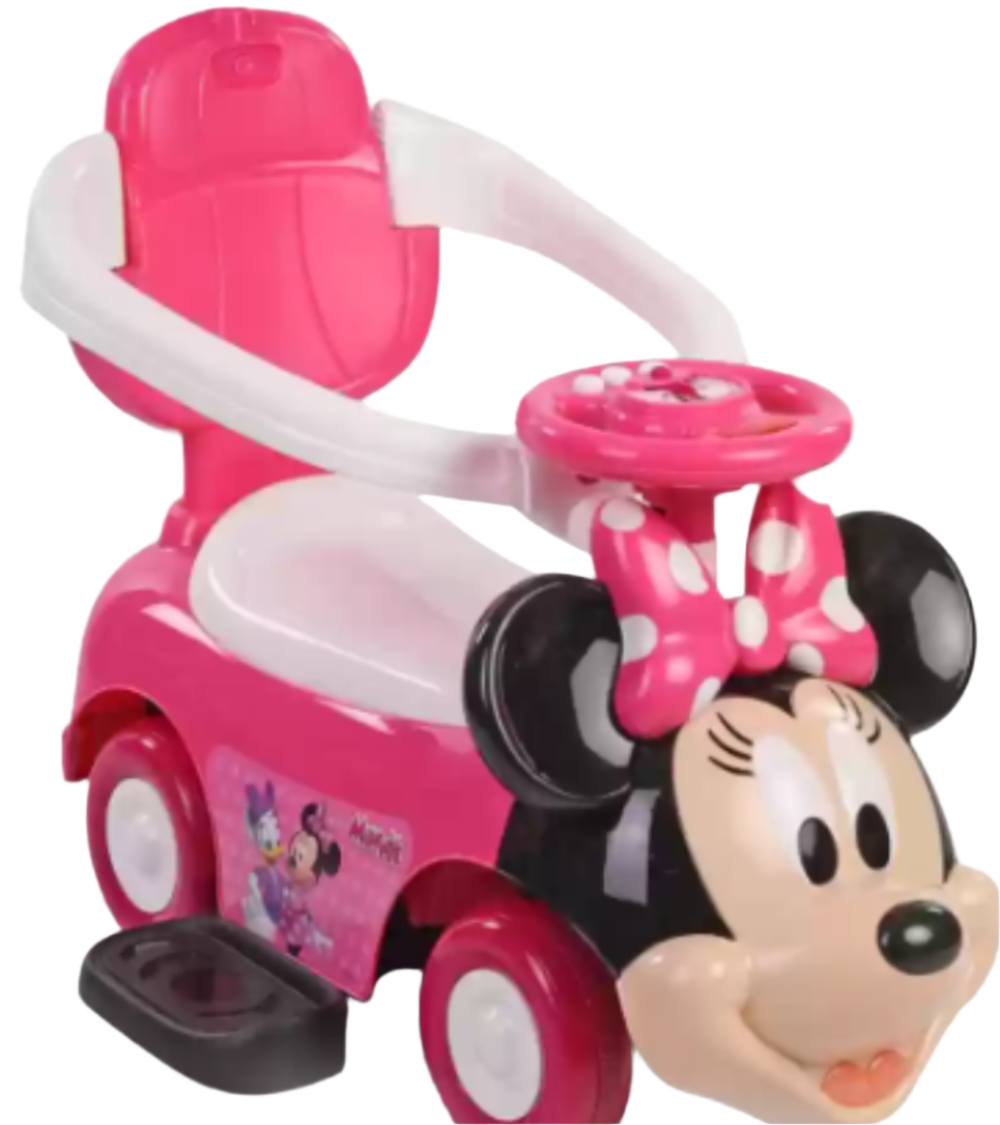Disney Minnie Push Car Safe & Fun Ride for Kids Disney Minnie Push Car Safe & Fun Ride for Kids