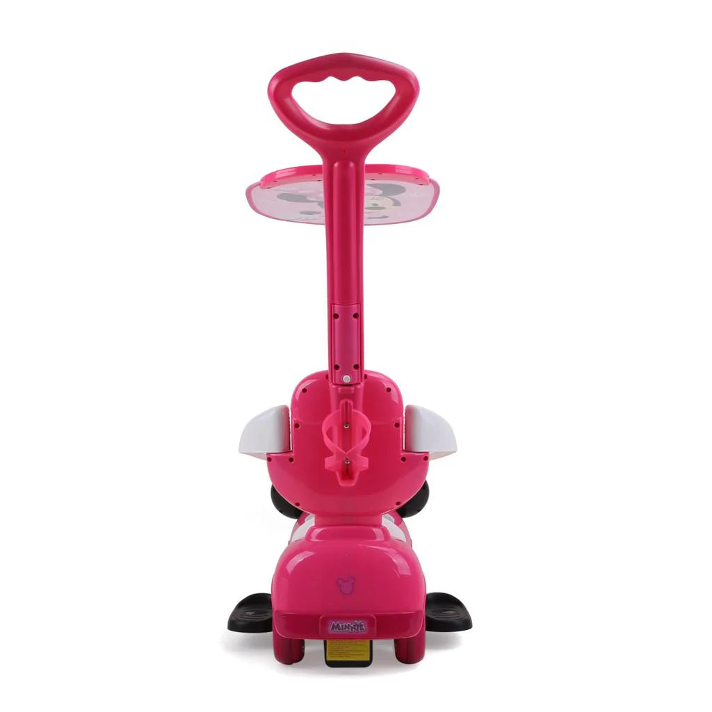 Disney Minnie Push Car with Handle & Umbrella 3-in-1 Ride Disney Minnie Push Car with Handle & Umbrella 3-in-1 Ride