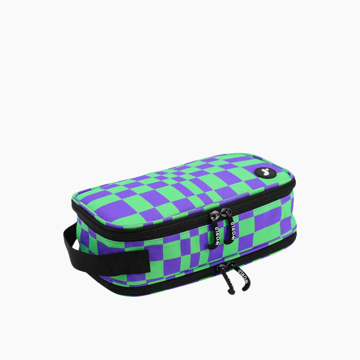 J World Doodle Pencil Case with Handle Strap