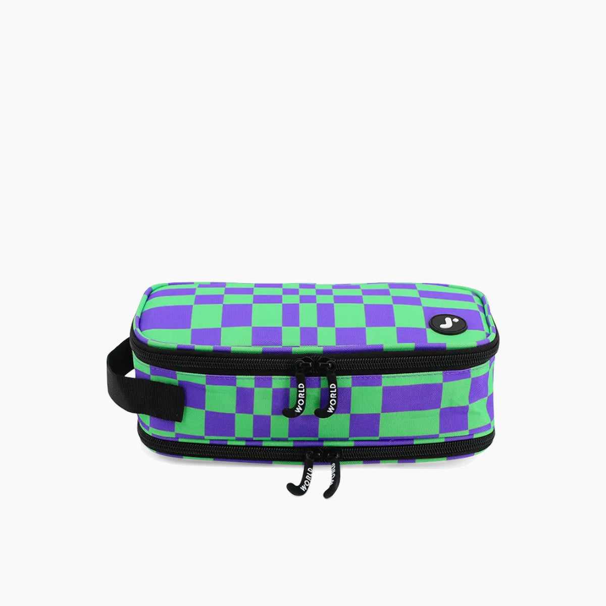 J World Doodle Pencil Case with Handle Strap