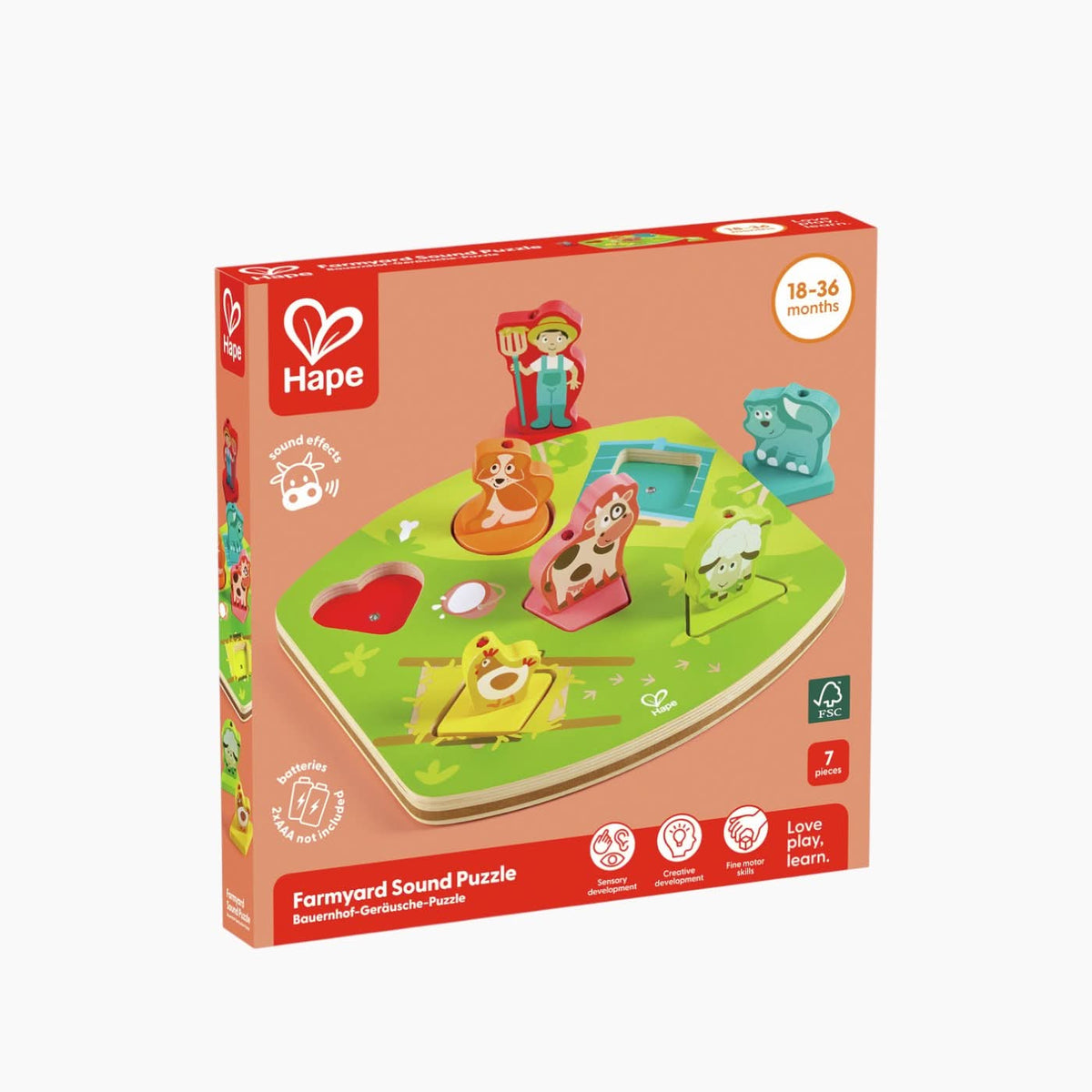 Hape Farmyard Sound Puzzle