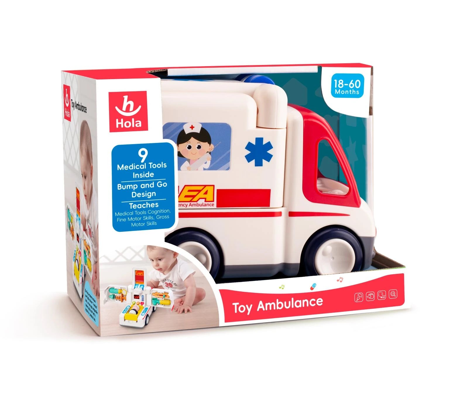 HOLA – Toy Ambulance HOLA – Toy Ambulance