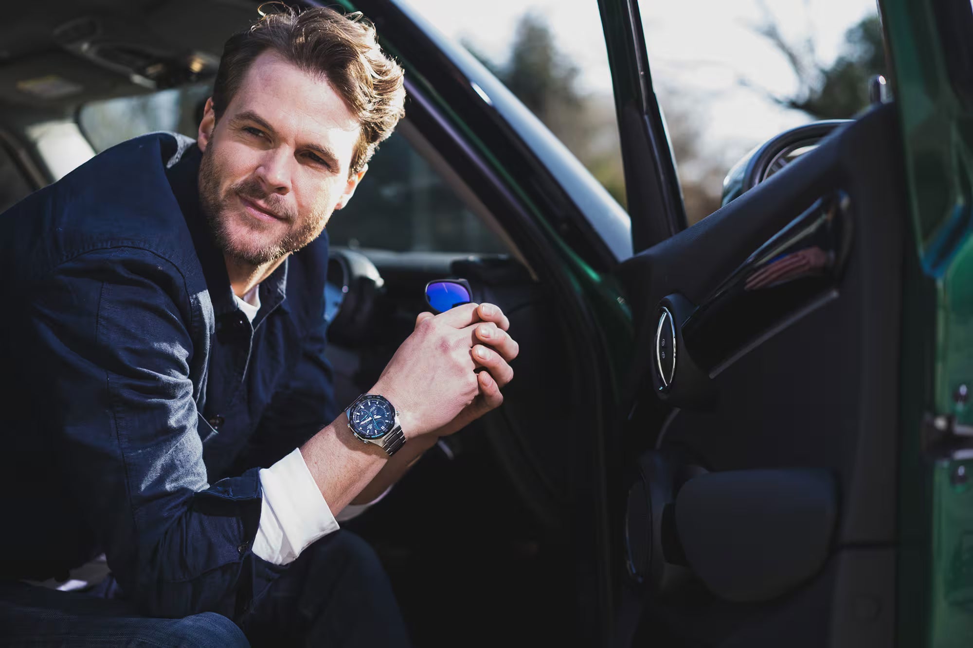 CASIO EDIFICE ECB-950DB-1A MEN WATCH