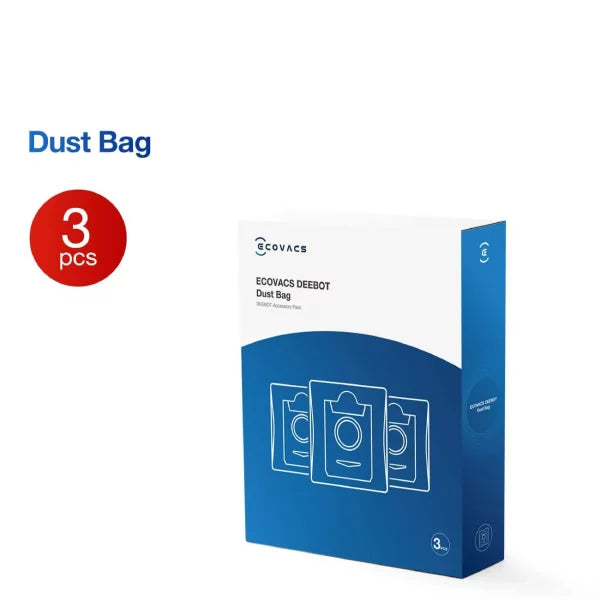 ECOVACS Deebot Antibacterial Dust Bag 3 In 1 Pack For N8/N8+