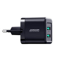 شاحن جوي روم 2.4A بمدخلين USB - قابس EU