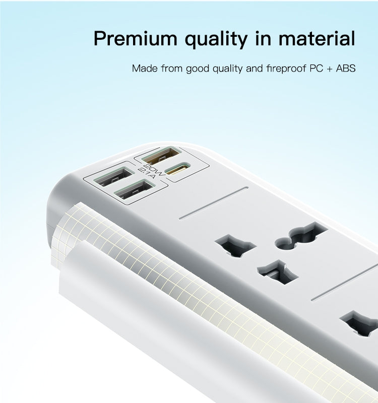 Yesido PD 20W & QC 3.0 Socket 3250W Fast Charging EU Plug - White Yesido PD 20W & QC 3.0 Socket 3250W Fast Charging EU Plug - White